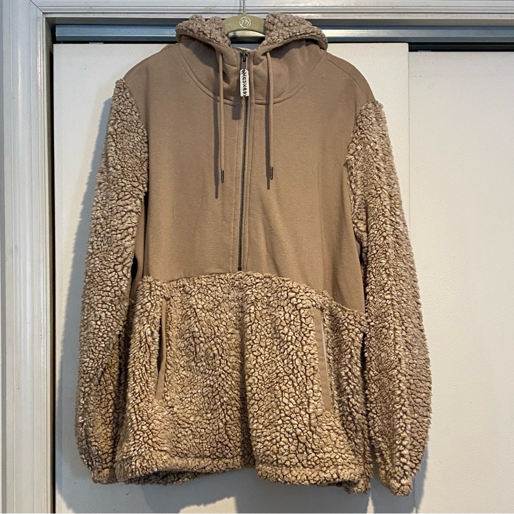 Teddy pull over sweater 1X